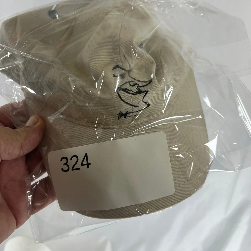 Pukka Headwear Bob Hope Shanks For The Memories Golf Cap Dad Hat Tan Khaki